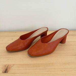 Oak and Fort Slip on Heels